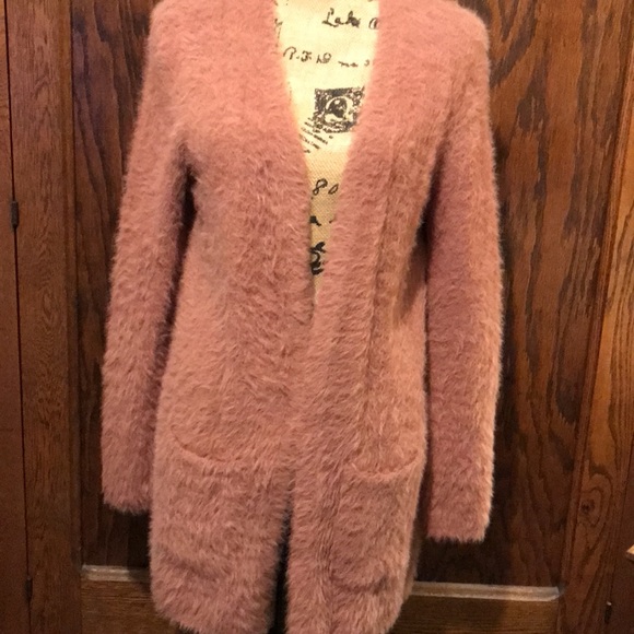 NEW FREE PEOPLE Faux Fur Cardigan✨HOST PICK ✨ - Picture 6 of 9